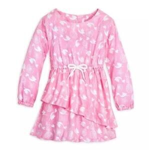 Disney Parks The Little Mermaid Ariel Pink Dress Size 4